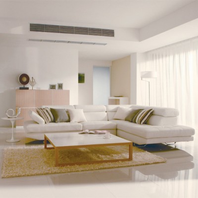 美的家用中央空调变频一拖一风管机带电辅热2匹空调