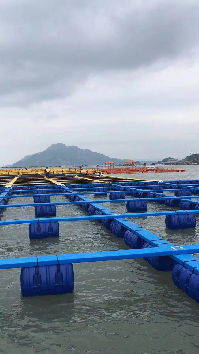 海洋网箱鱼排养殖踏板设备生产线