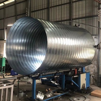 肇庆大型风管加工厂专业加工直径1400mm镀锌螺旋风管