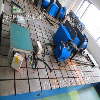 石家庄焊接平台铸铁 异性工作台 地轨T型槽 树脂砂工艺