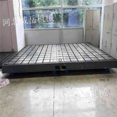 广州焊接平台铸铁 材质密度高 铸铁平台 树脂砂工艺