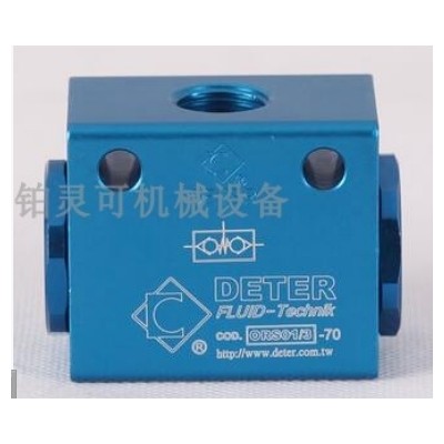原装台湾DETER 逆止阀COD.ORS01/3-70