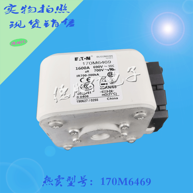 伊顿巴斯曼快速熔断器 170M6469全新