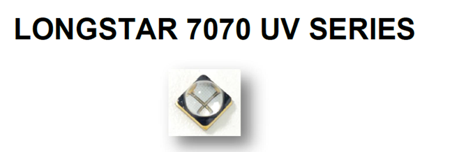 385nm大功率固化紫外UVALED灯珠7070封装