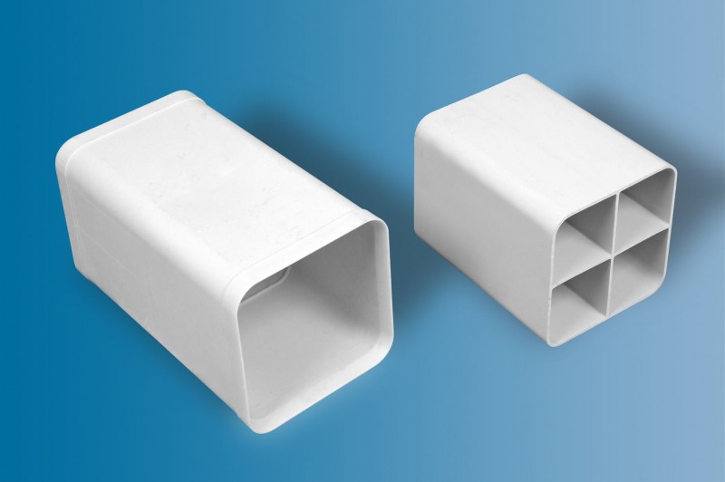 PVC穿线多孔格栅塑料管 抗压力强 规格定制