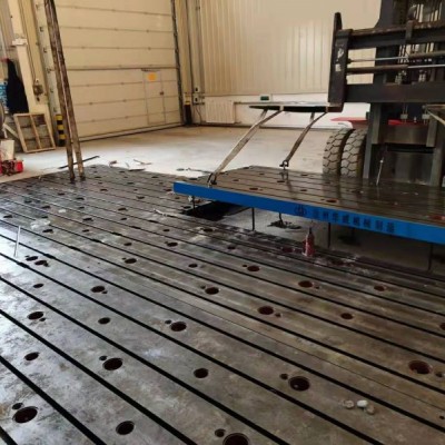 全国发货 现货带槽 铁地板 铸铁平台 包安装