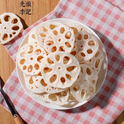 莲藕脆果蔬脆厂家原料散货供应生产加工代理加盟批发订制