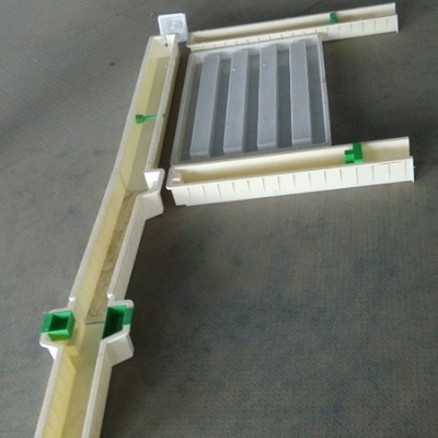 公路防护栏模具精达模具-高铁防护栏模具
