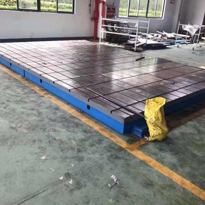 福建条形铸铁平台 无缩松T型槽平台 现货直发