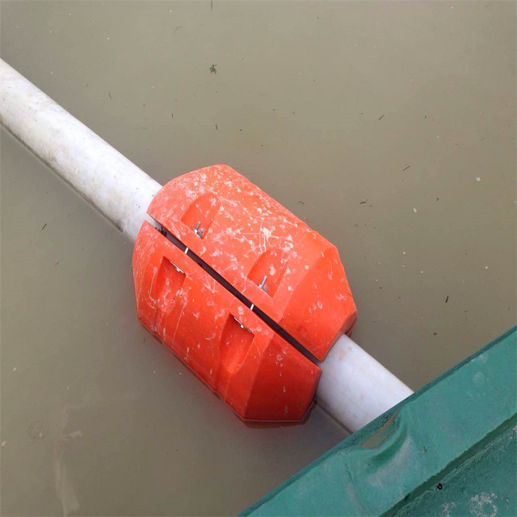 海上抽泥沙疏浚管浮体两半片组合式浮筒