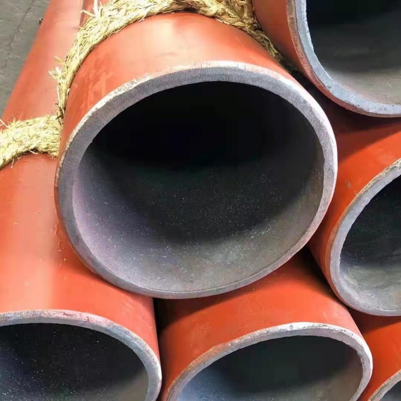 湖南陶瓷复合耐磨直管  长沙钢厂除尘专用耐磨管道厂家