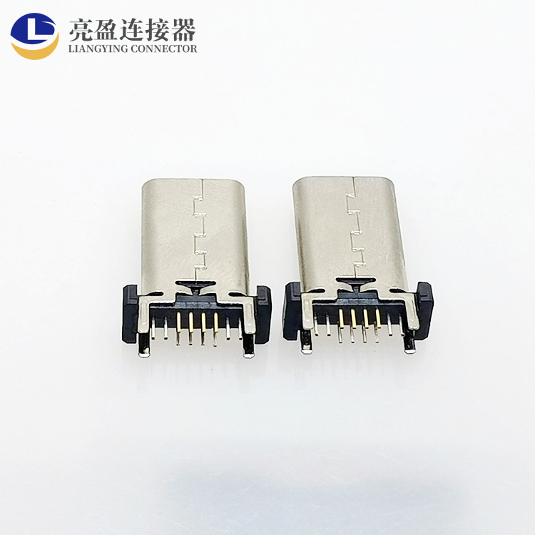 type-c母座  12p立插 USB3.1连接器