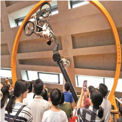 高要市网红户外源头厂家360度旋转自行车游乐设备公司山东三喜