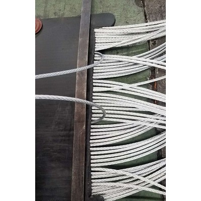 耐热钢丝绳芯输送带   耐高温钢丝绳提升带  钢丝绳皮带