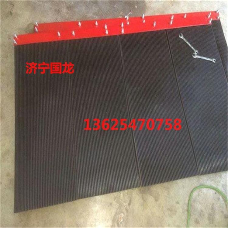 三元乙丙密封胶条 导料槽防尘帘具有湿润、冲洗作用