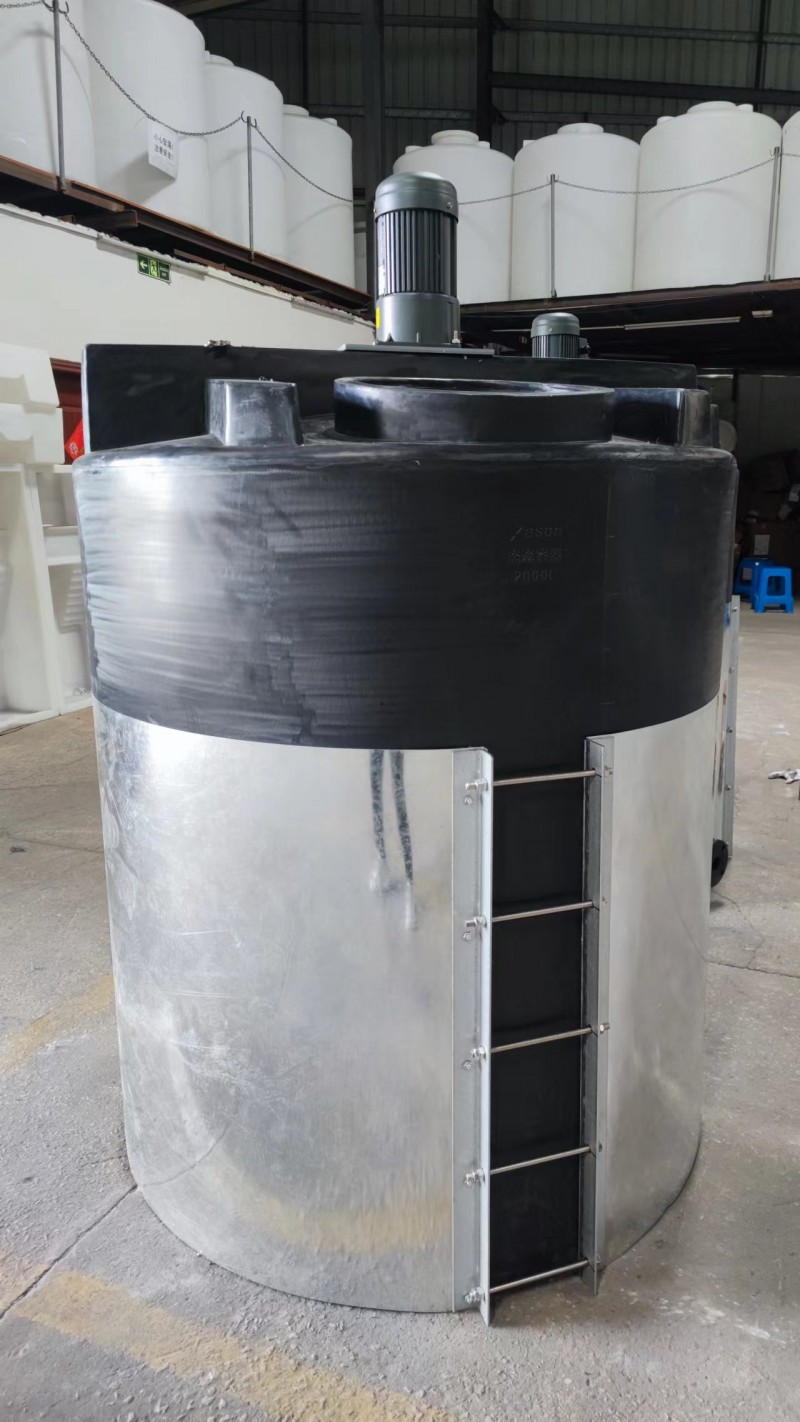 水处理工程用pe水箱 塑料水塔 混泥土外加剂塑料水塔