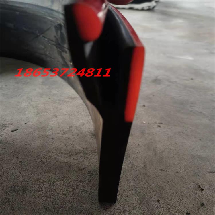 双层防溢裙板 200*15皮带机挡板 山东向上金品防溢裙板