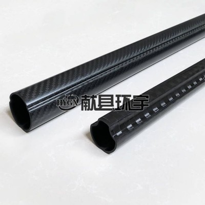 定制各类碳纤维异形件方管弯管异型管高强度质量轻3K