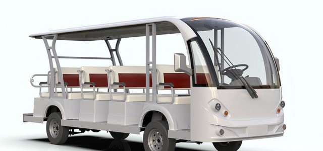 工厂接待观光车_11座电动敞开式旅游观光车苏州厂家
