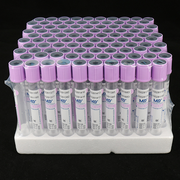 紫色EDTA-K2/EDTA-K3抗凝真空采血管_血常规管