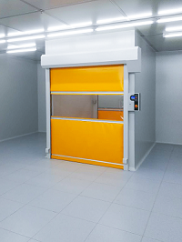 PVC快卷门在多尘环境下的维护重点