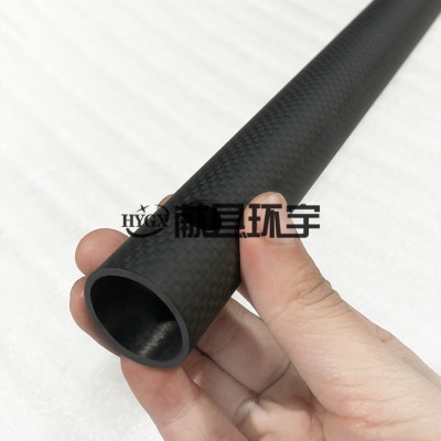定制碳纤维圆管CNC加工  高强度轻量化 适配机械装配