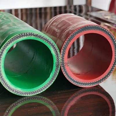 中频炉用无碳胶管DN42外红内白夹线绝缘6KV压力10kg