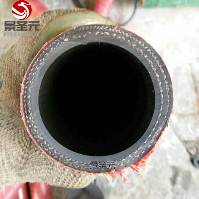 生产4寸8寸吸排泥沙胶管 大口径输水胶管 钢丝骨架带法兰胶管