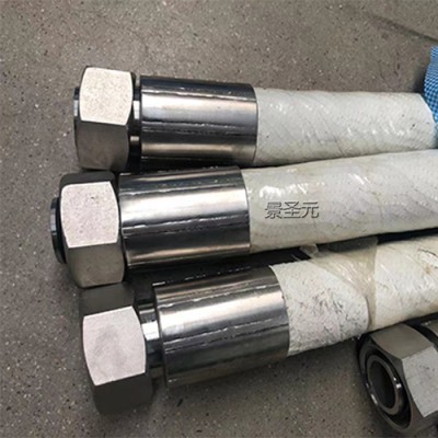 钢厂输送冷却水用外包石棉胶管耐高温防火阻燃无碳胶管