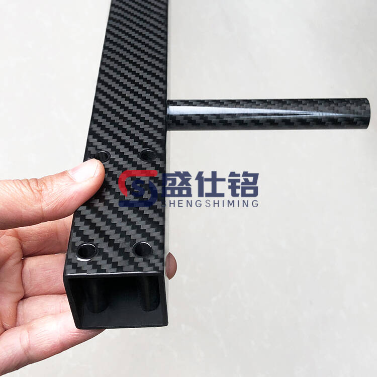 异型碳纤维管 定制碳纤维型材 抗高温超轻复合材料