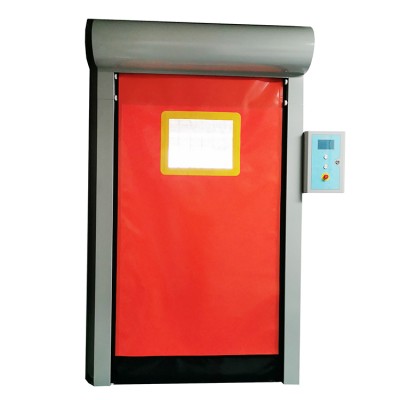 PVC自复位卷帘门使用安全控制解析