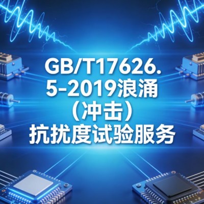 GB/T17626.5-2019浪涌冲击抗扰度试验服务
