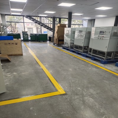 苏州厂区车间货架区域线、仓库货位线、叉车通道画线