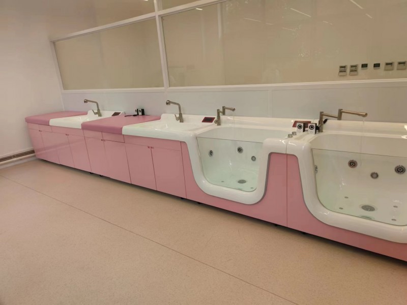 婴儿洗浴设备 一体式防腐防潮 可定制生产