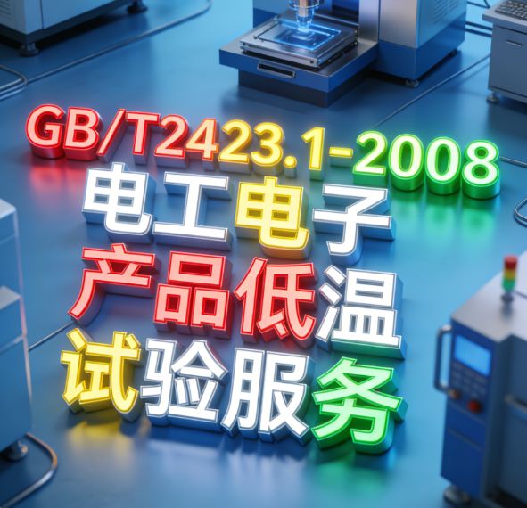 GB/T2423.1-2008电工电子产品低温试验服务