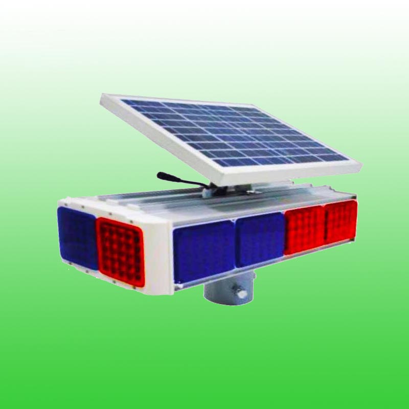 盘锦市四面爆闪灯 公路施工警示灯 太阳能四面爆闪灯价格