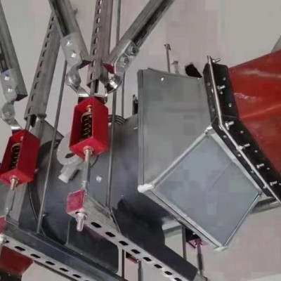 风机抗震支架 风道成套支吊架配件 货源充足