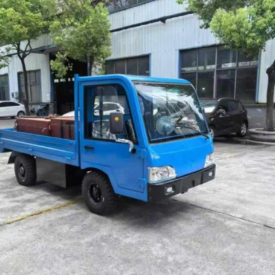 电动货车平板搬运车厂里使用3吨5吨四轮电动车
